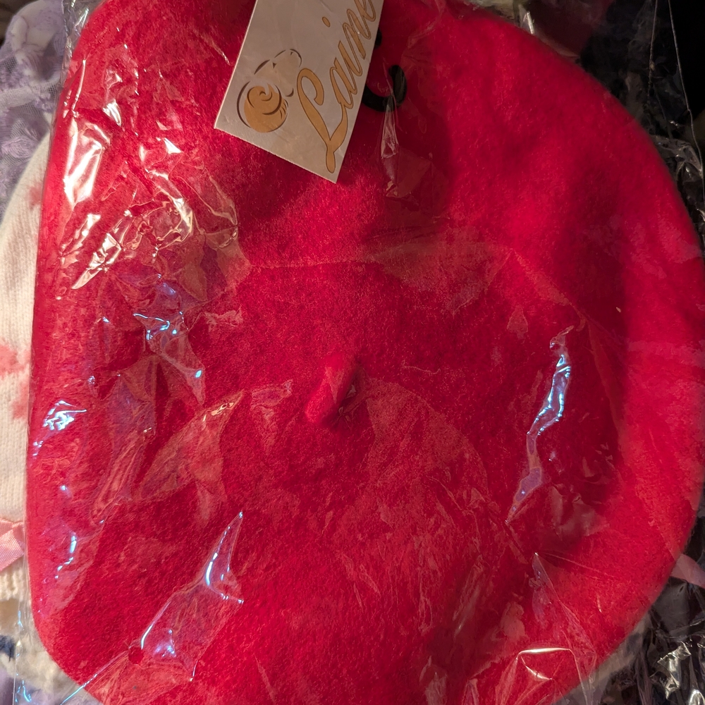 Hot Pink Beret Hat
